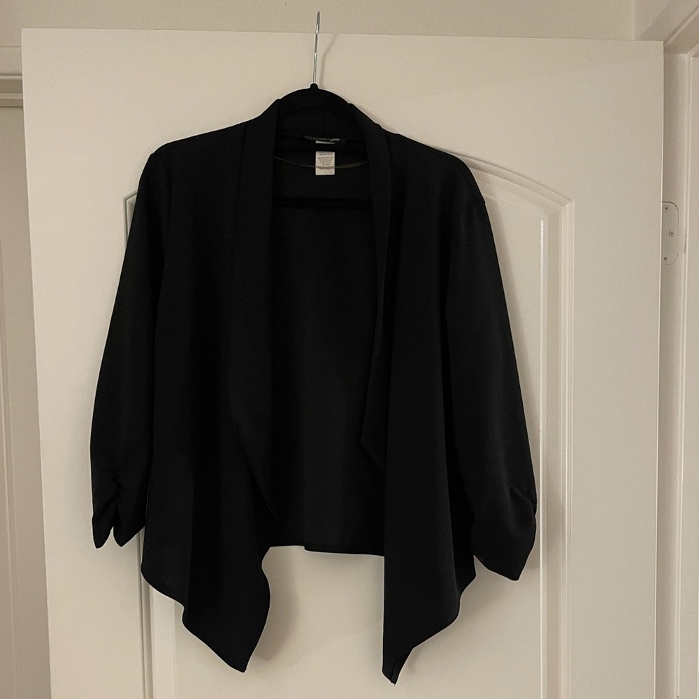 Black Short Cardigan Size XL